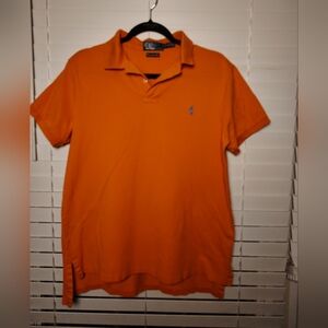 Ralph Lauren Vibrant Orange Polo Shirt Large